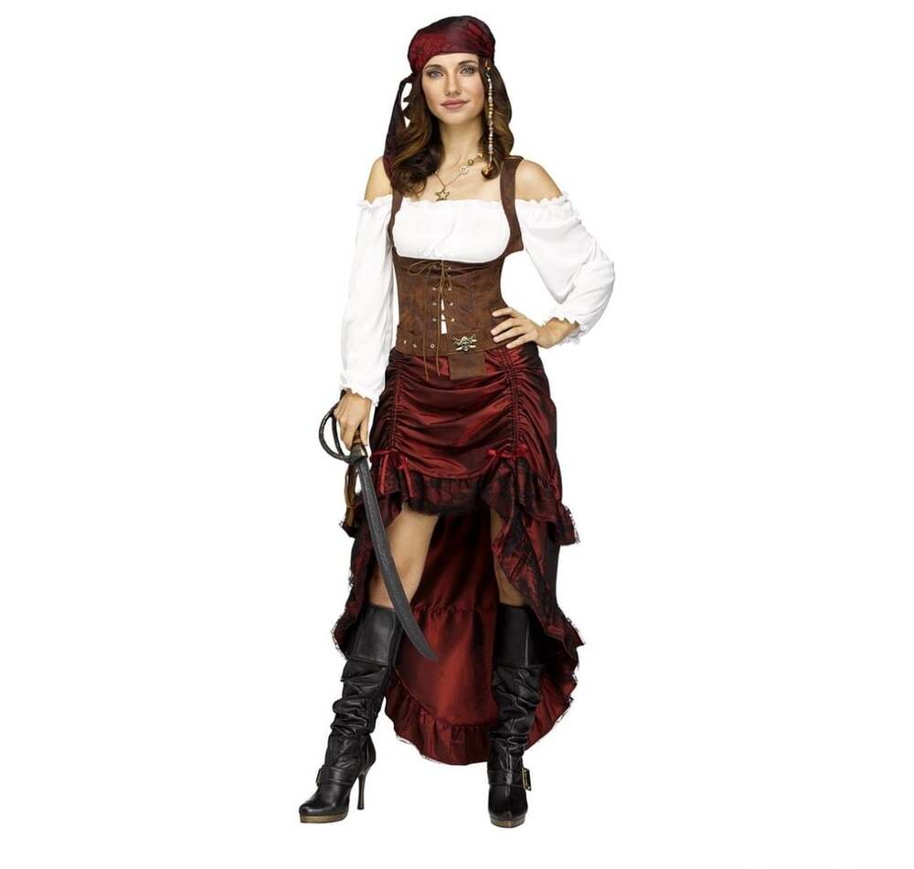 Fun World Pirate Queen Costume Size 3XL (22)
